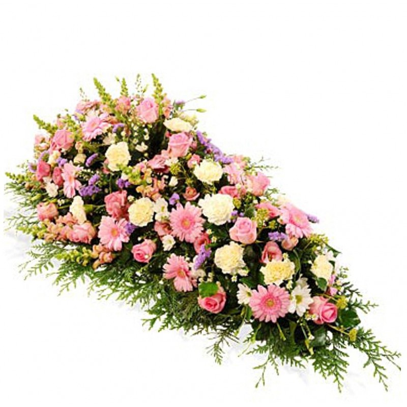 raquette de deuil couleur pastel