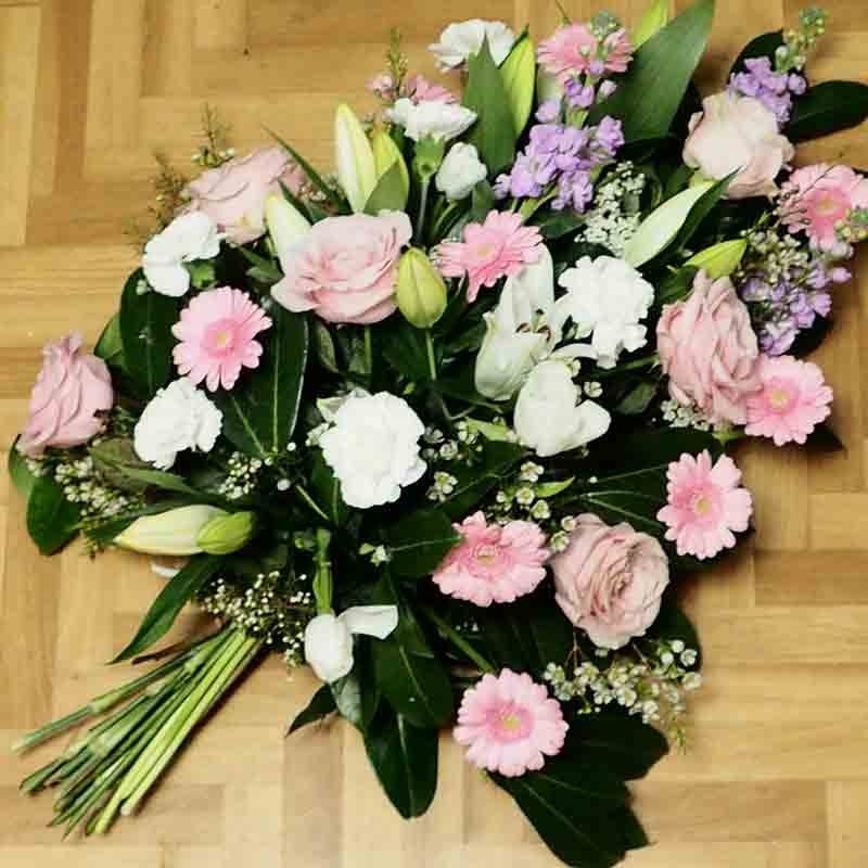 GERBE PIQUEE BLANCHE