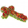 Livraison croix de deuil, Paris, banlieue 7 jours sur 7, fleurs fraîches