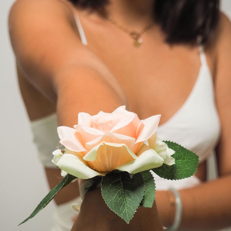 bracelet de demoiselle d'honneur satin