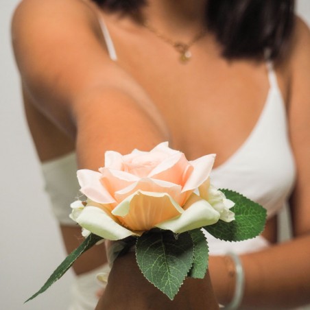 bracelet de demoiselle d'honneur satin