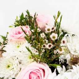 gros plan sur le bouquet naissance