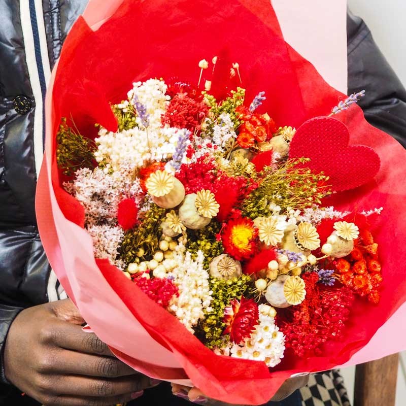 fleurs séchées