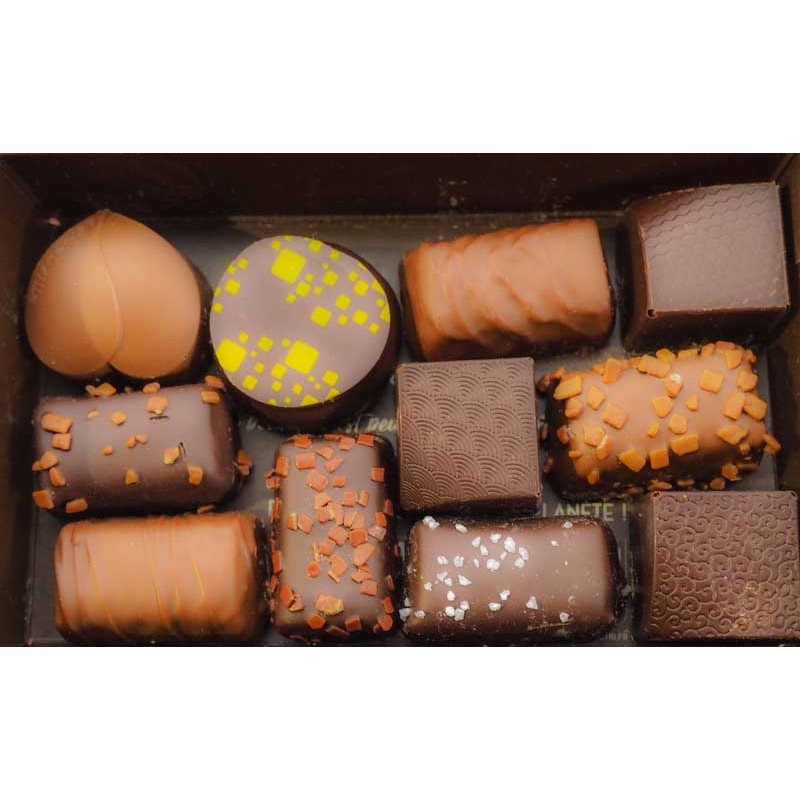 Différentes variété de chocolat Neuville