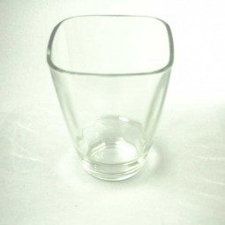 VASE EN VERRE VUE DE HAUT