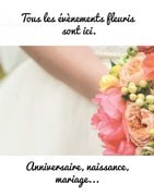 Pour chaque évènement de la vie trouvez le bouquet qui convient, un choix de fleurs, roses, tulipes, pivoines, seules ou mélanger , faite votre choix dans toutes notre offre, tous les goûts sont ici, vous ne trouvez pas votre bonheur .